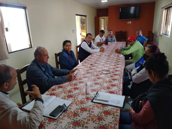 Reunión con productores Gral.Hayes